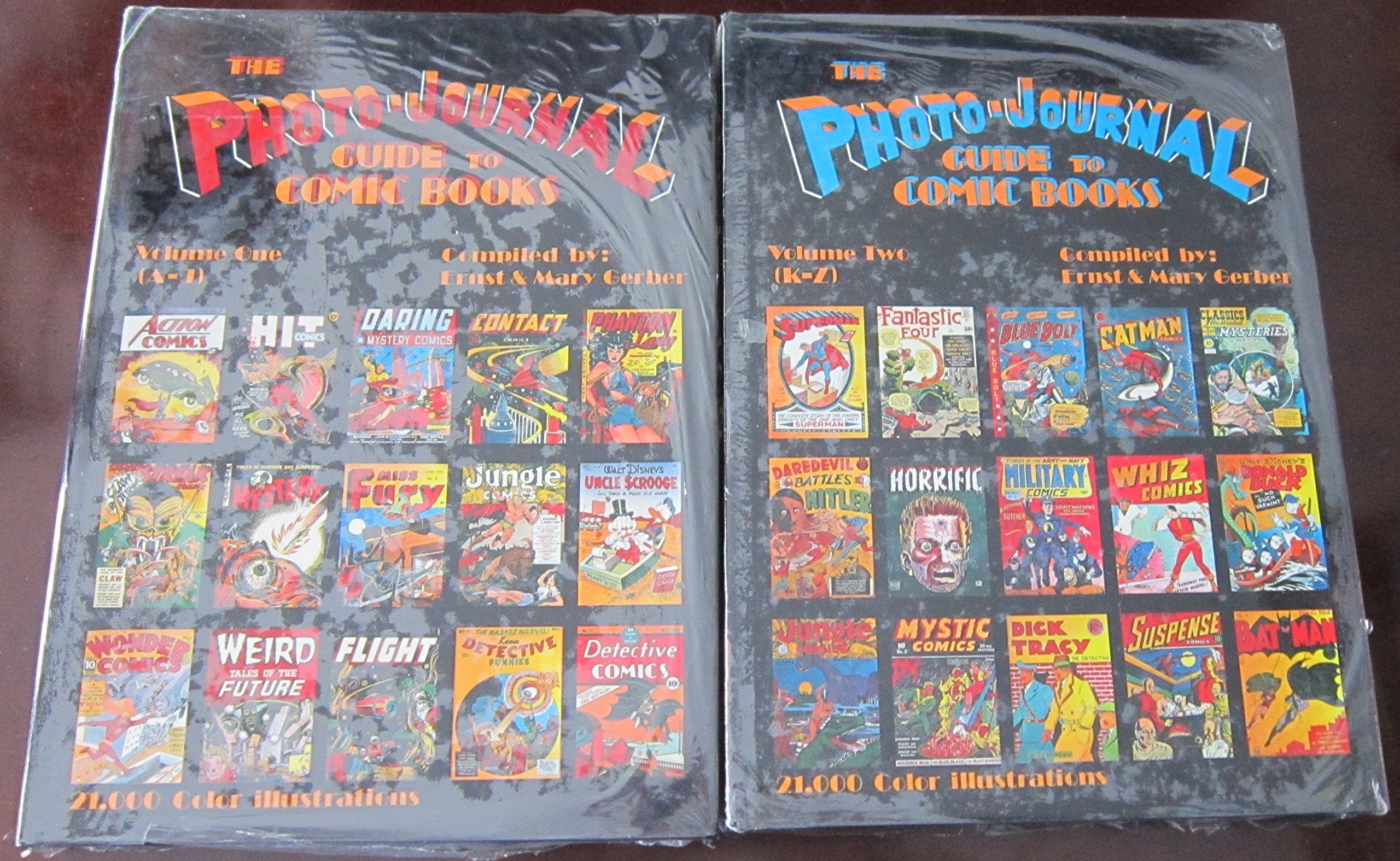 PhotoJournal Guide to Comic Books. 2 Vols.,Used