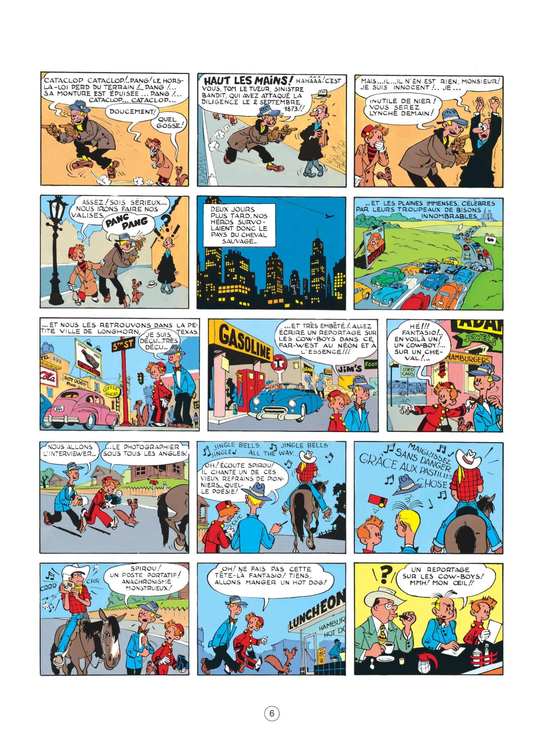 Spirou et Fantasio  Tome 3  Les Chapeaux noirs (SPIROU ET FANTASIO (3)) (French Edition),Used