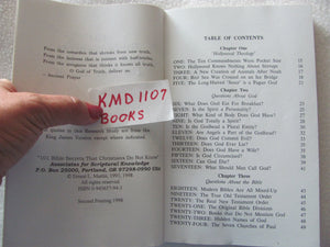 101 Bible Secrets That Christians Do Not Know,New