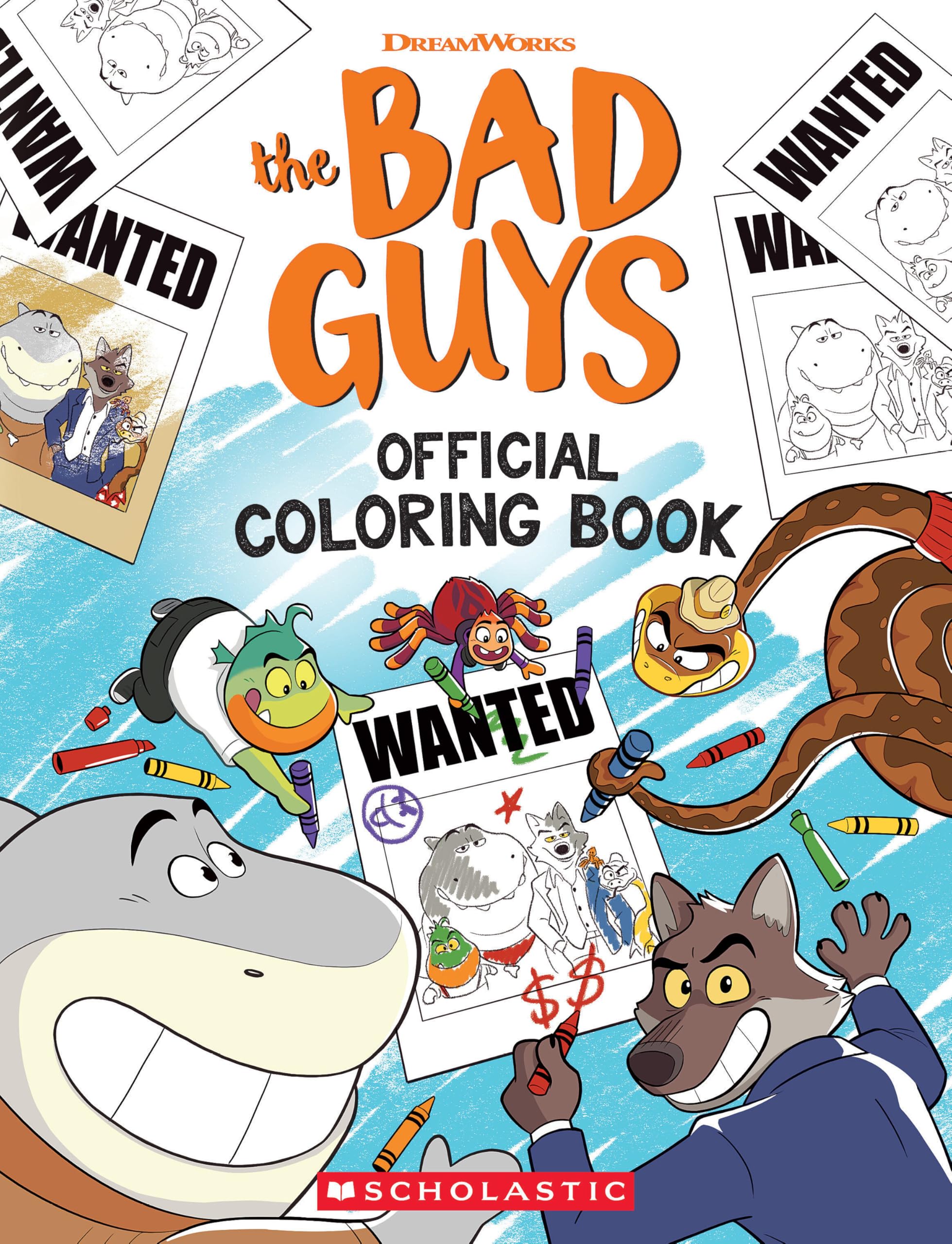 Bad Guys Coloring Book (The Bad Guys)