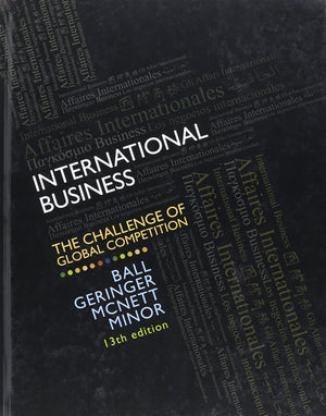 International Business: The Challenge of Global Competition,Used