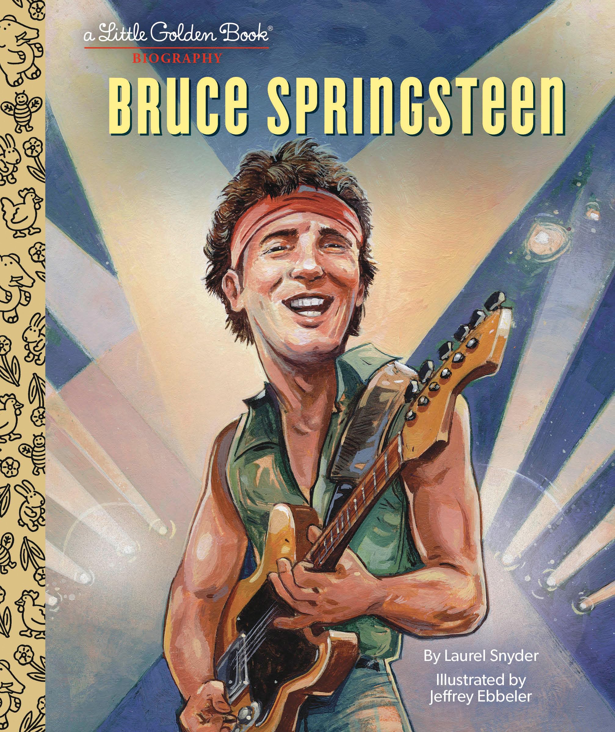 Bruce Springsteen A Little Golden Book Biography,Used