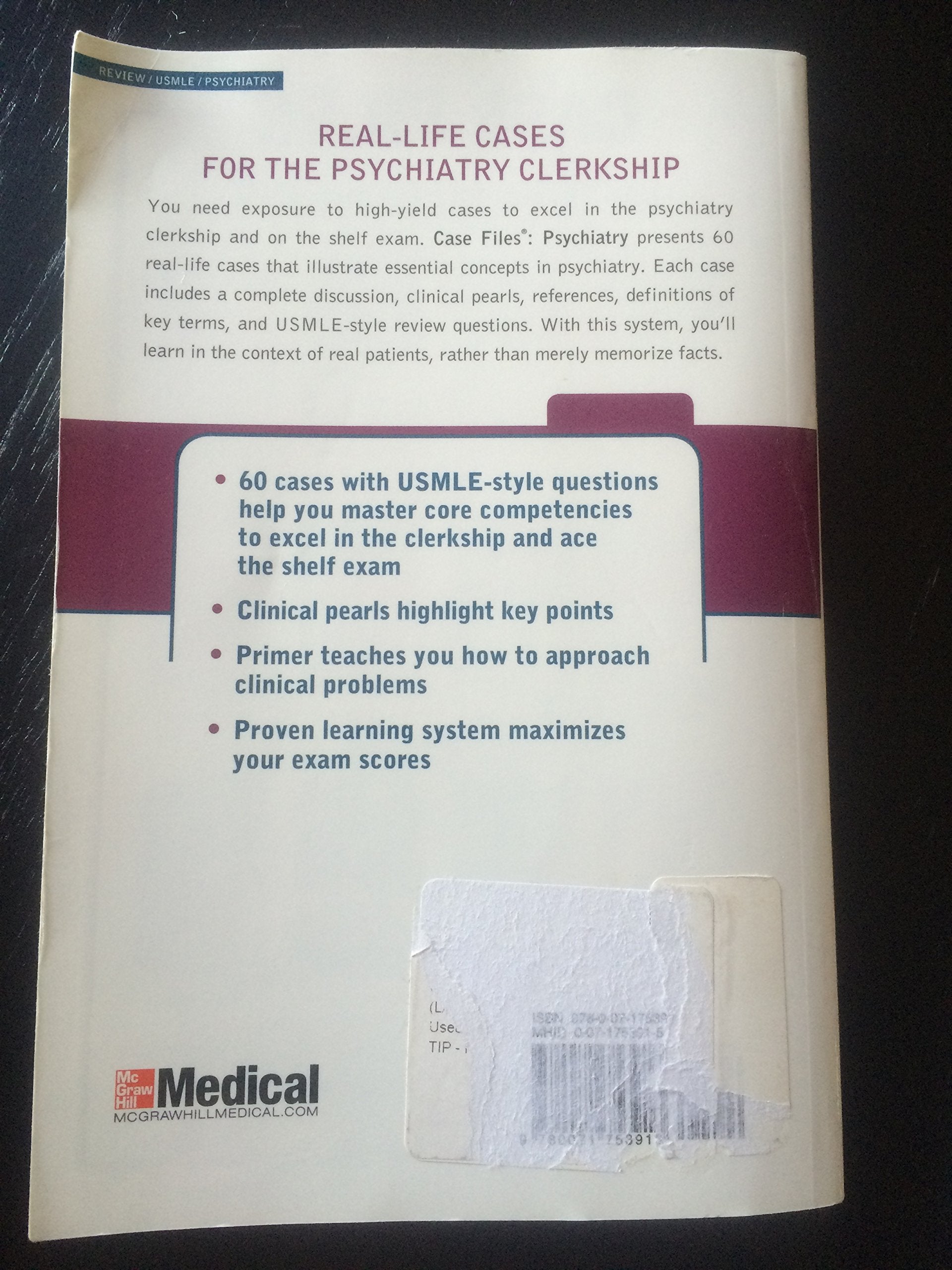 Case Files Psychiatry, Fourth Edition (Lange Case Files)