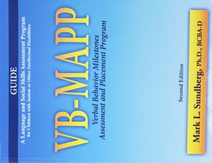 Vbmapp Verbal Behavior Milestones Assessment And Placement Program, 2Nd Ed A Language And Social Skills Assessment Program For