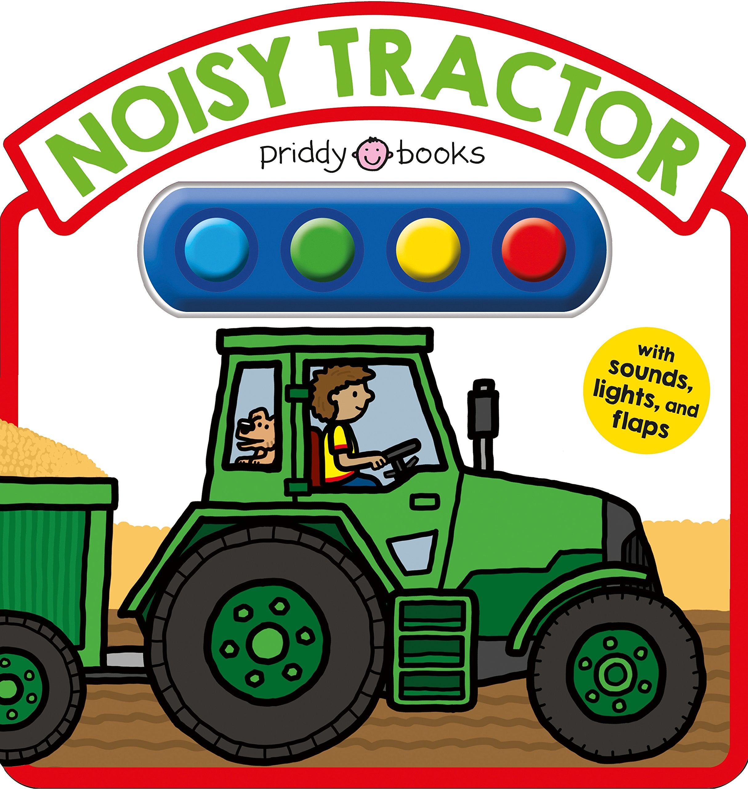 Noisy Tractor Sound Book: With Sounds, Lights, and Flaps (Simple Sounds),Used