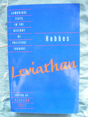 Hobbes: Leviathan (Cambridge Texts in the History of Political Thought),Used