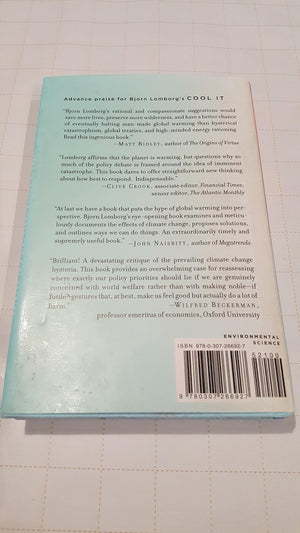 Cool It: The Skeptical Environmentalist'S Guide To Global Warming,Used