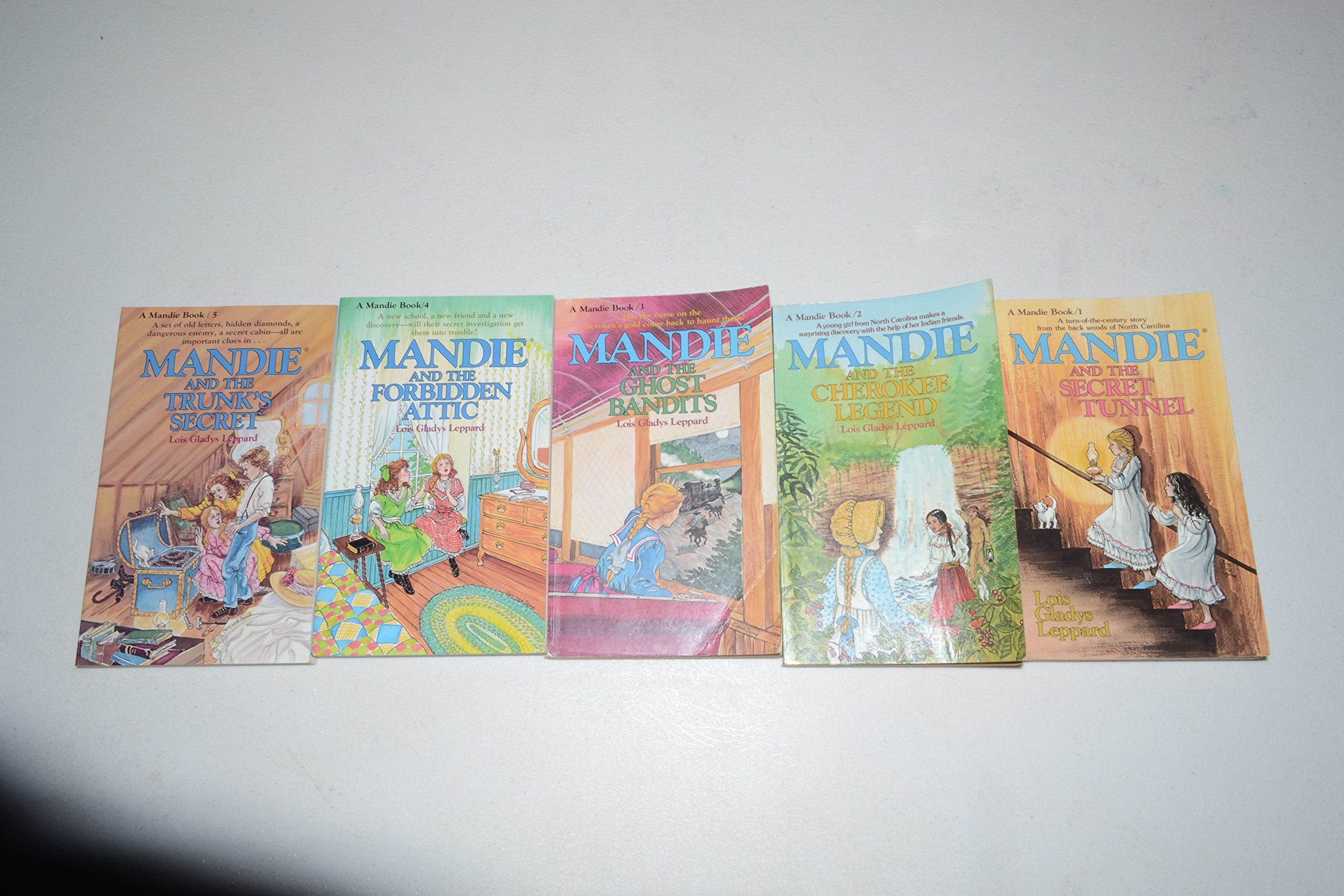 Mandie And The Secret Tunnel/Mandie And The Cherokee Legend/Mandie And The Ghost Bandits/Mandie And The Forbidden Attic/Mandie A
