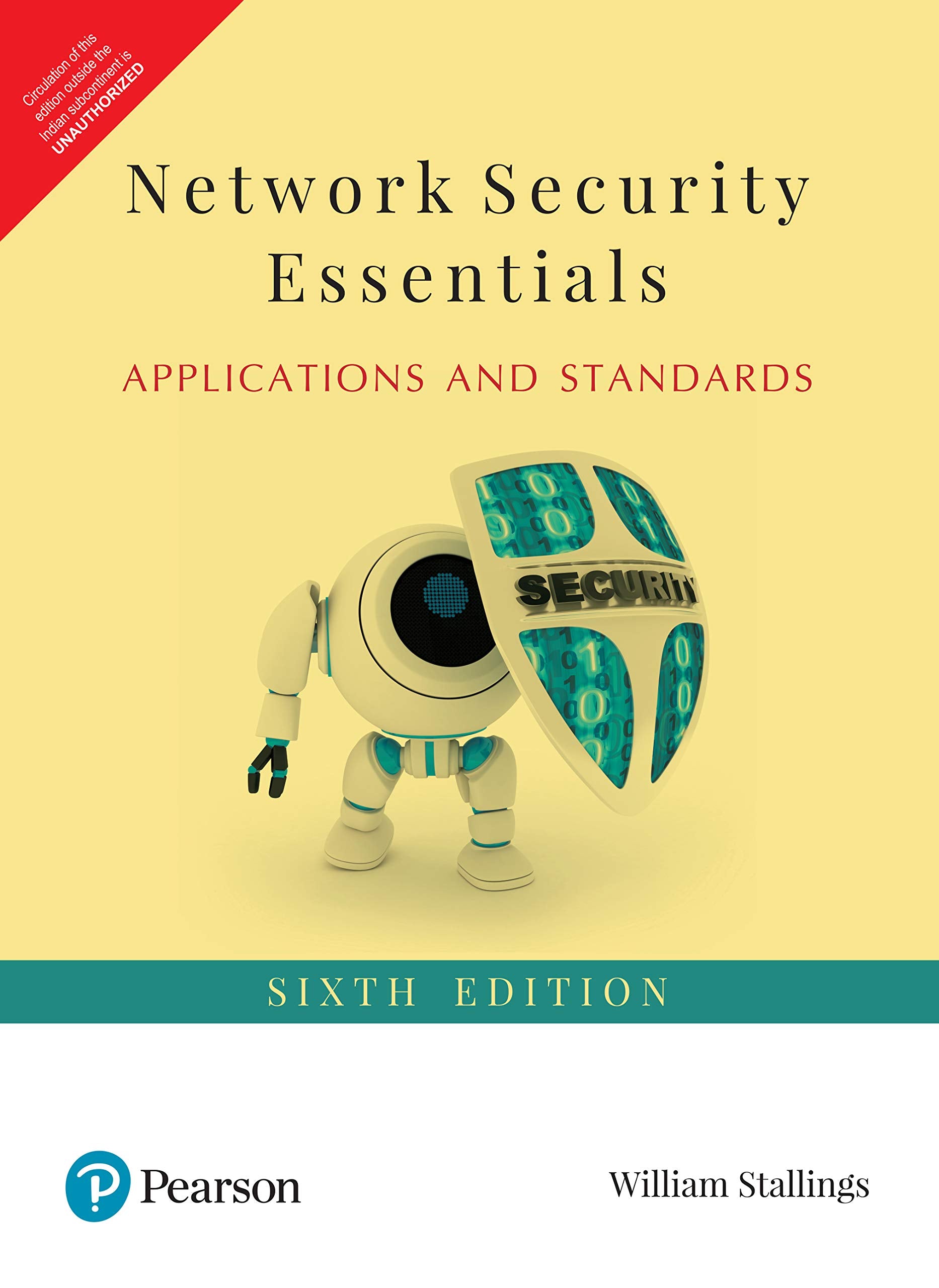 Network Security Essentials :Application And Standards, 6Th Edition,Used
