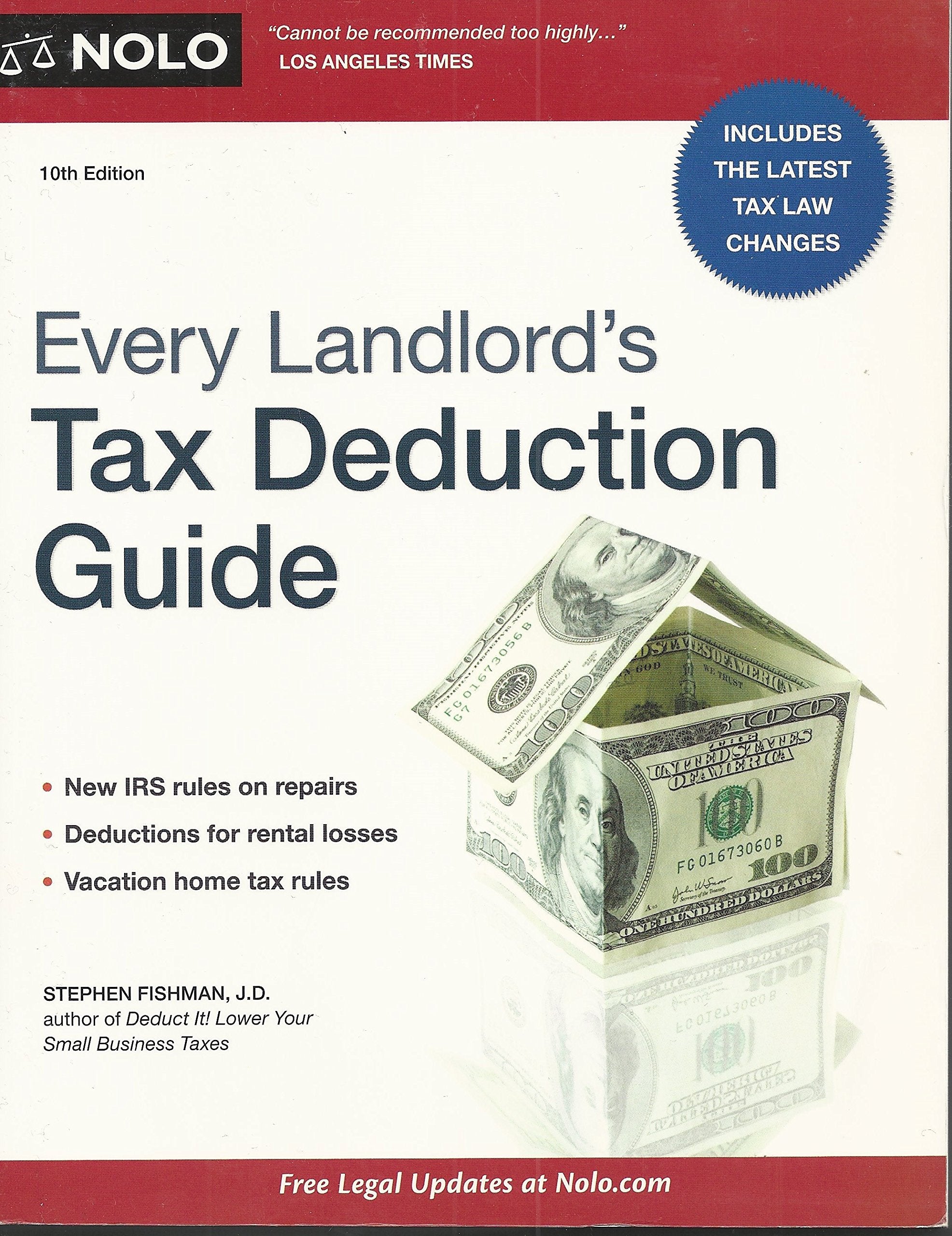 Every Landlord 's Tax Deduction Guide,Used