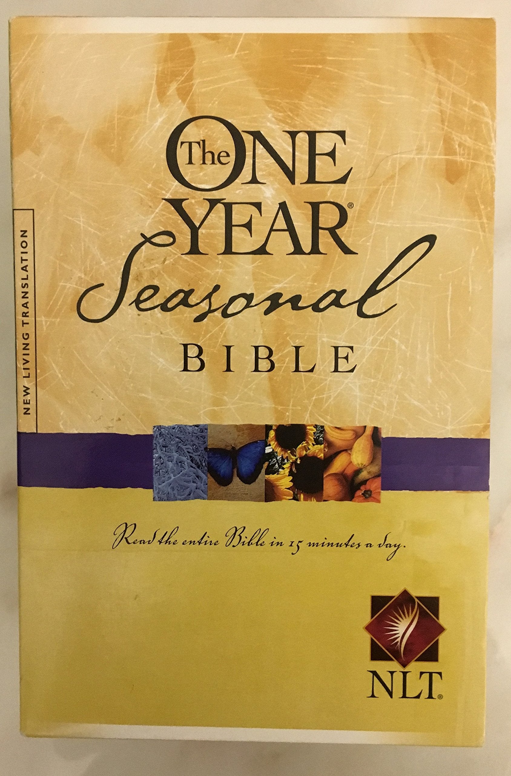 One Year Seasonal Bible NLT slipcase set (One Year Seasonal Gift Set),Used
