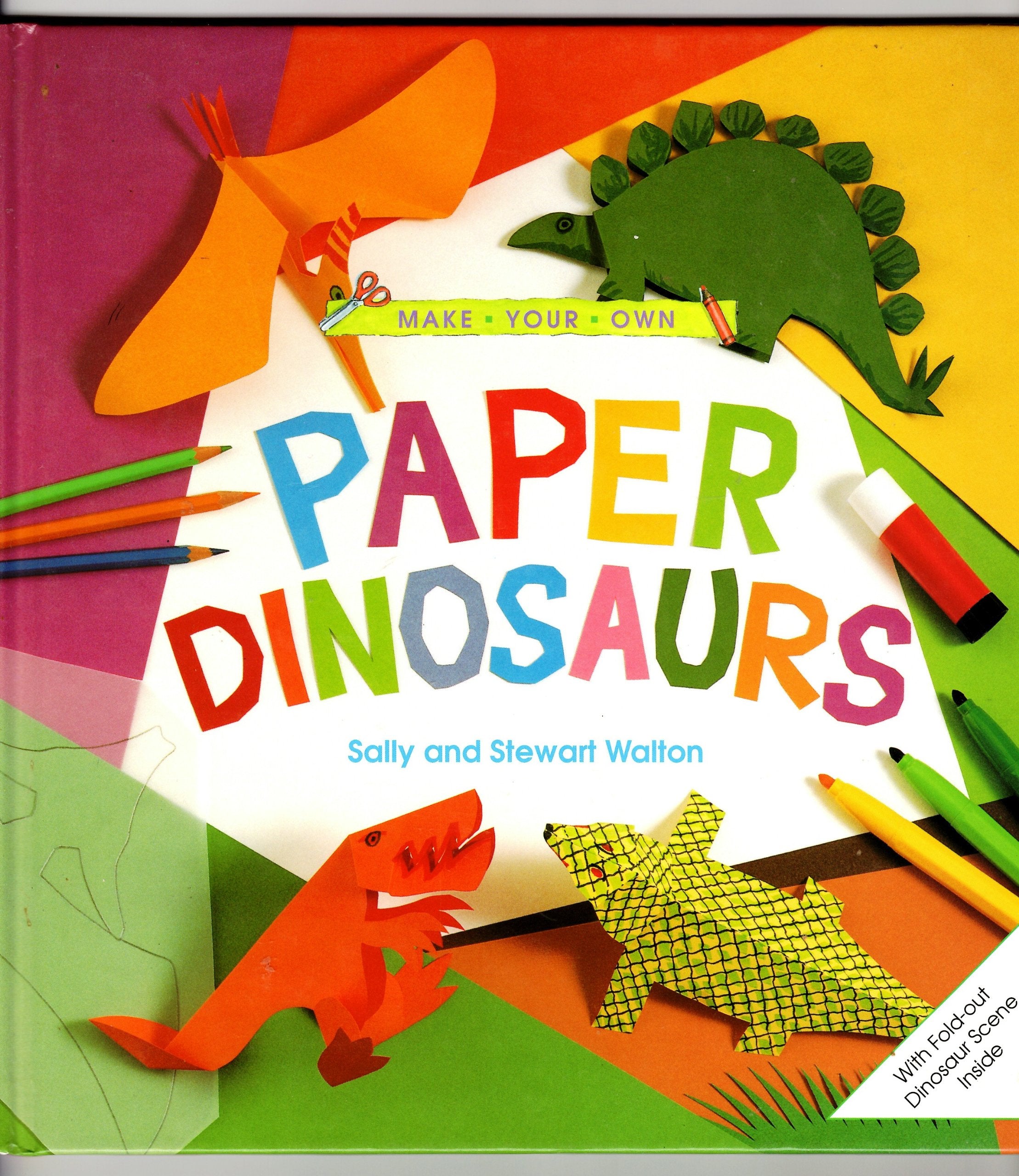 Paper Dinosaurs (Make Your Own),Used