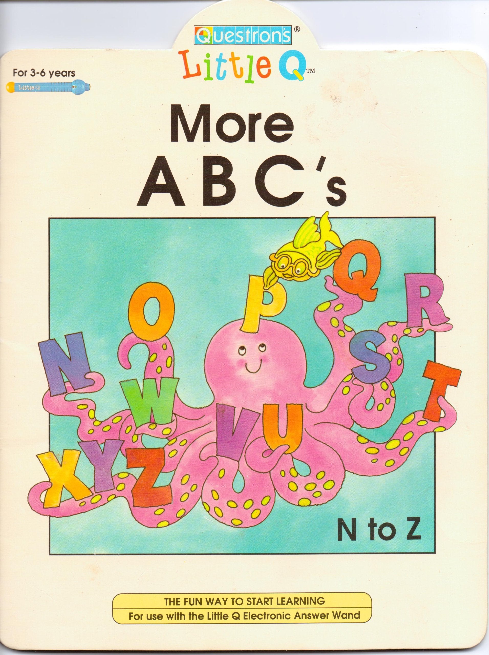Lil.q:more Abc's Nz (Questron Little Q Electronic Books),Used