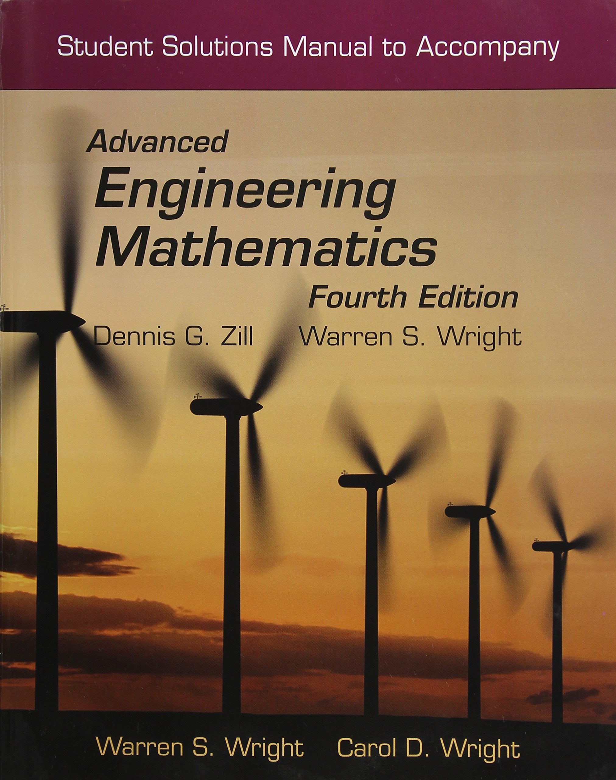 Student Solutions Manual To Accompany Advanced Engineering Mathematics,New