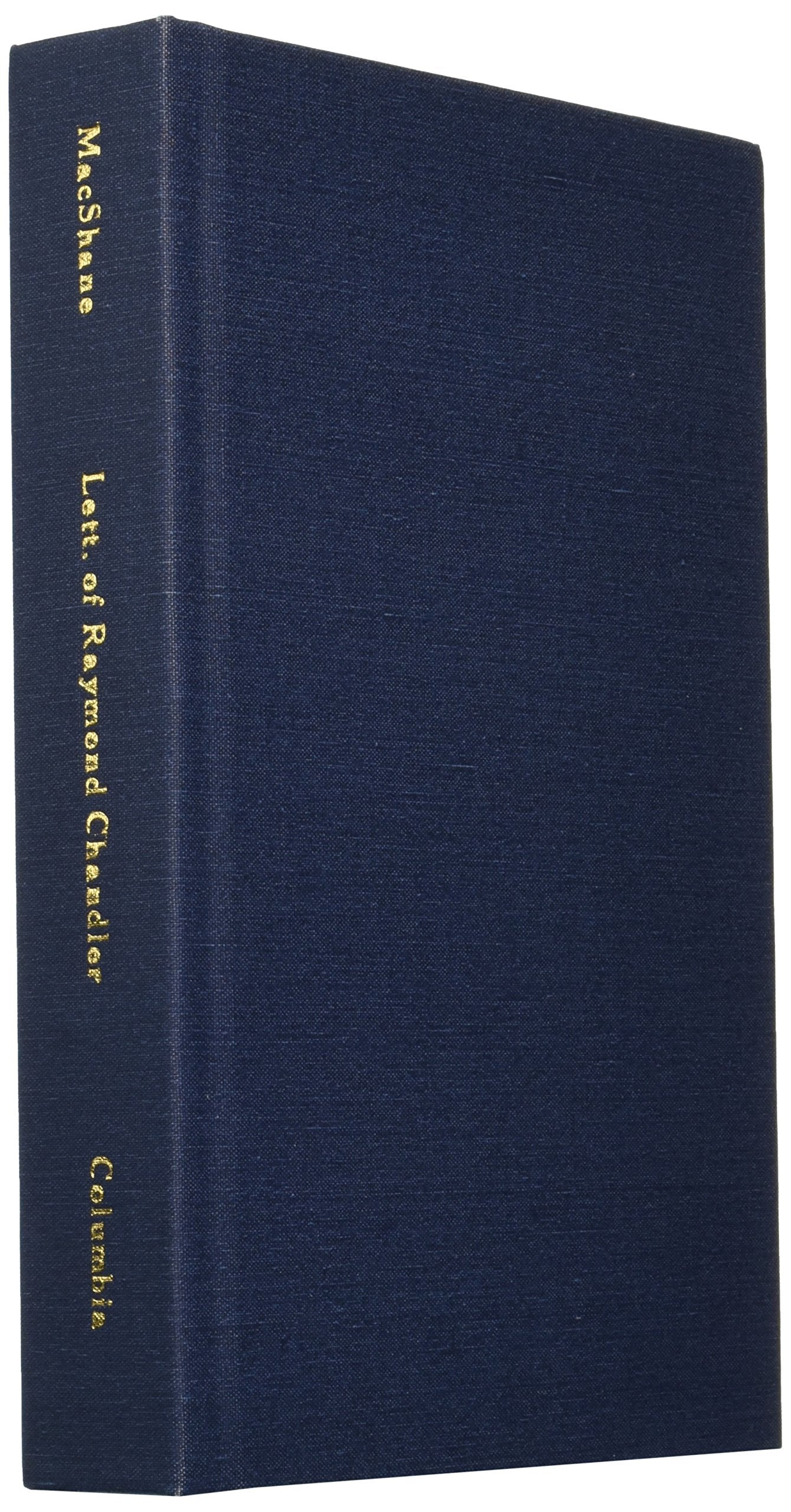 Selected Letters Of Raymond Chandler-used