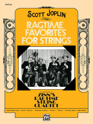 Ragtime Favorites for Strings: Cello,Used
