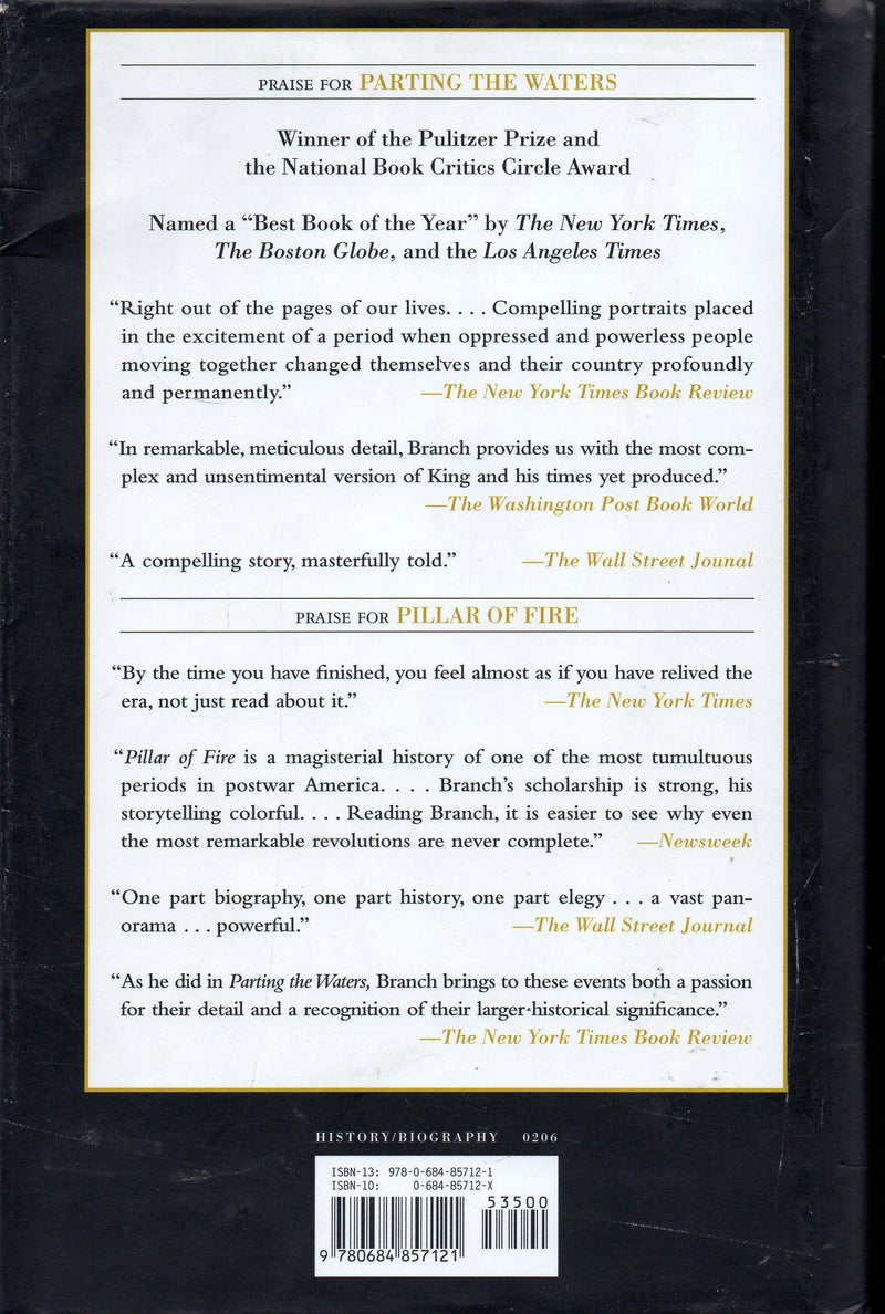 At Canaan'S Edge: America In The King Years, 196568,Used