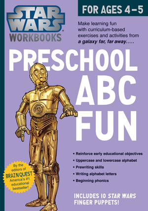 Star Wars Workbook: Preschool Abc Fun (Star Wars Workbooks),New