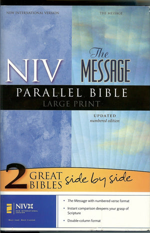 Niv/The Message Parallel Bible,New