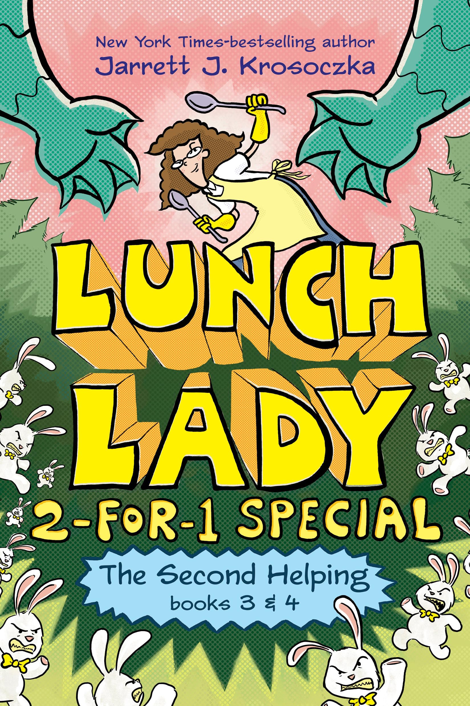 The Second Helping (Lunch Lady Books 3 & 4): The Author Visit Vendetta And The Summer Camp Shakedown (Lunch Lady: 2For1 Specia,Used