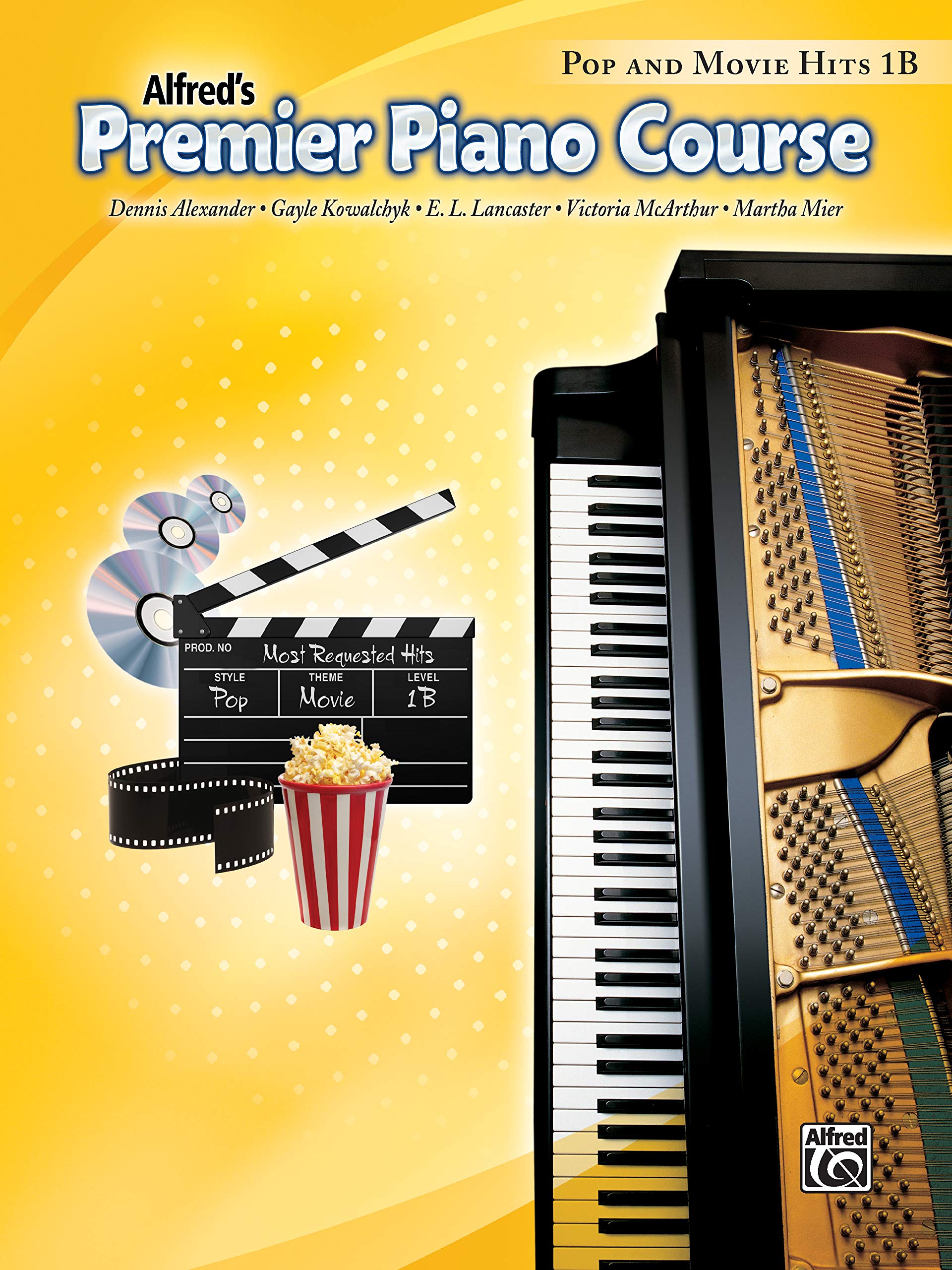 Premier Piano Course Pop and Movie Hits, Bk 1B (Premier Piano Course, Bk 1B),Used