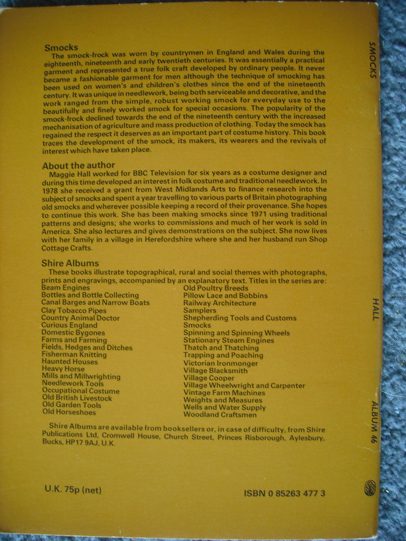 Smocks (Shire Library),Used