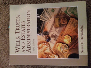 Wills, Trusts, and Estates Administration,Used