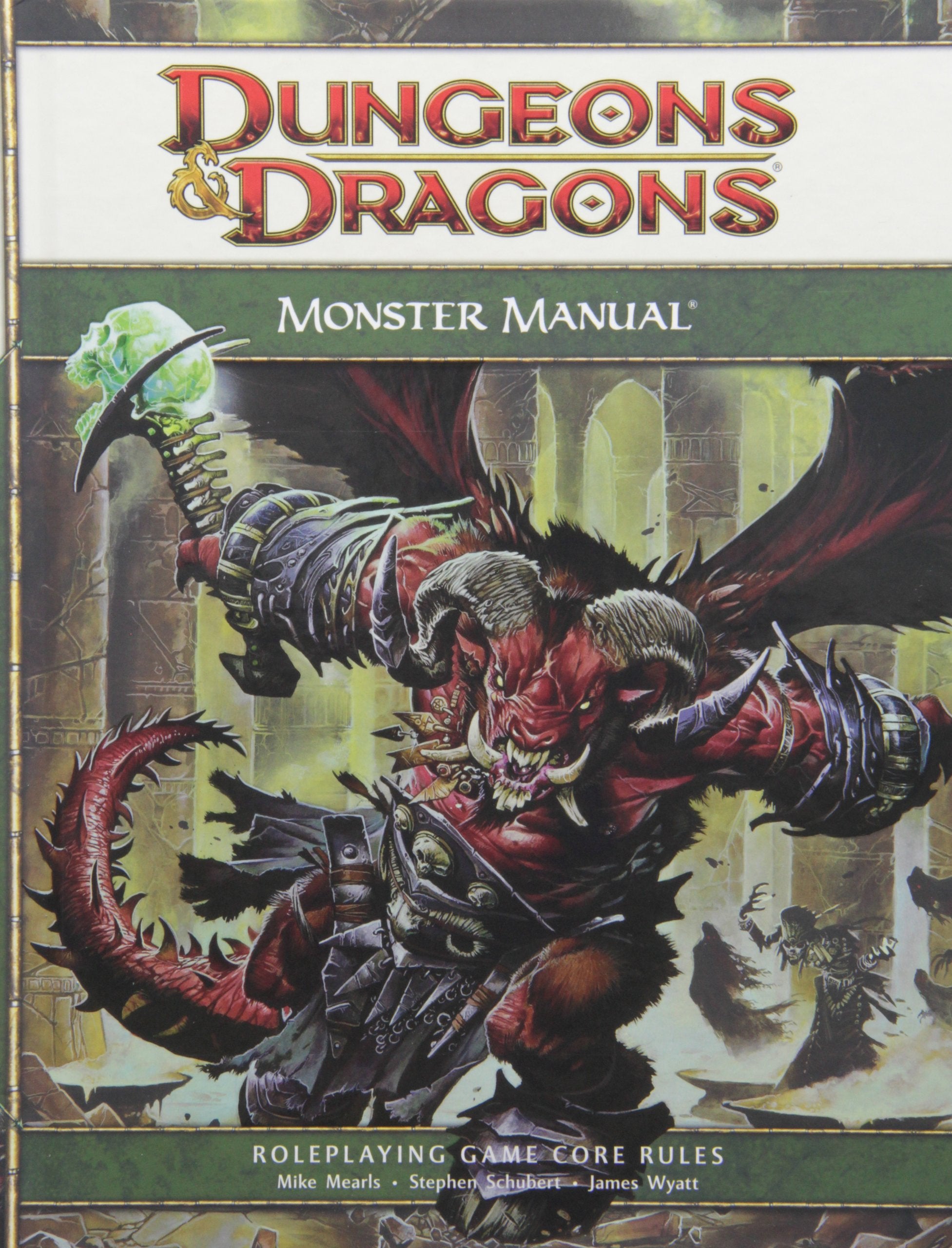 Dungeons & Dragons Monster Manual: Roleplaying Game Core Rules, 4Th Edition
