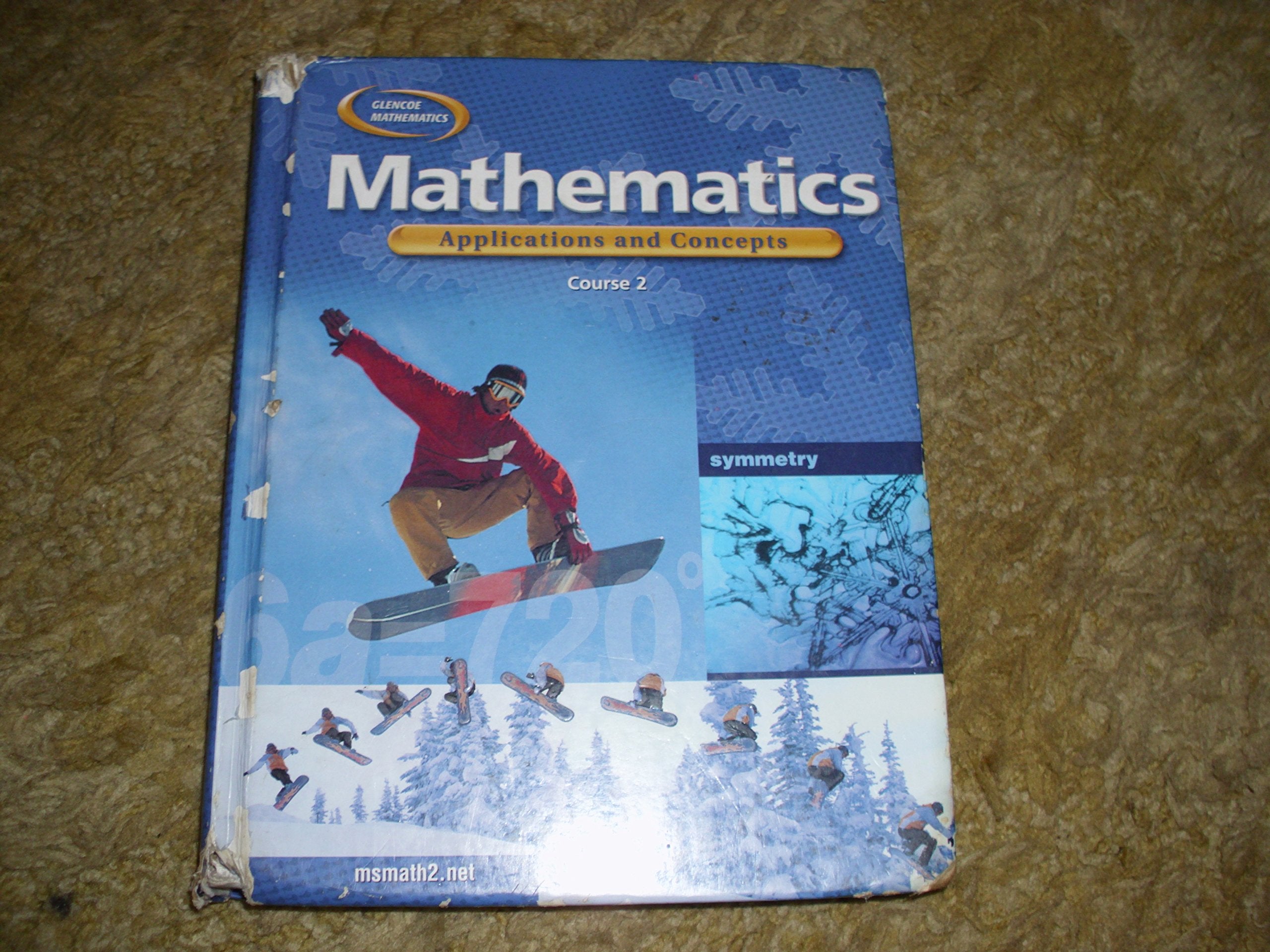 Glencoe Mathematics Applications and Concepts Course 2,Used