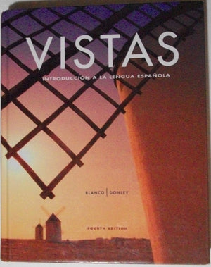 Vistas Introduccion A La Lengua Espanola, Student Edition, 9781605768816, 1605768812, 2012,Used