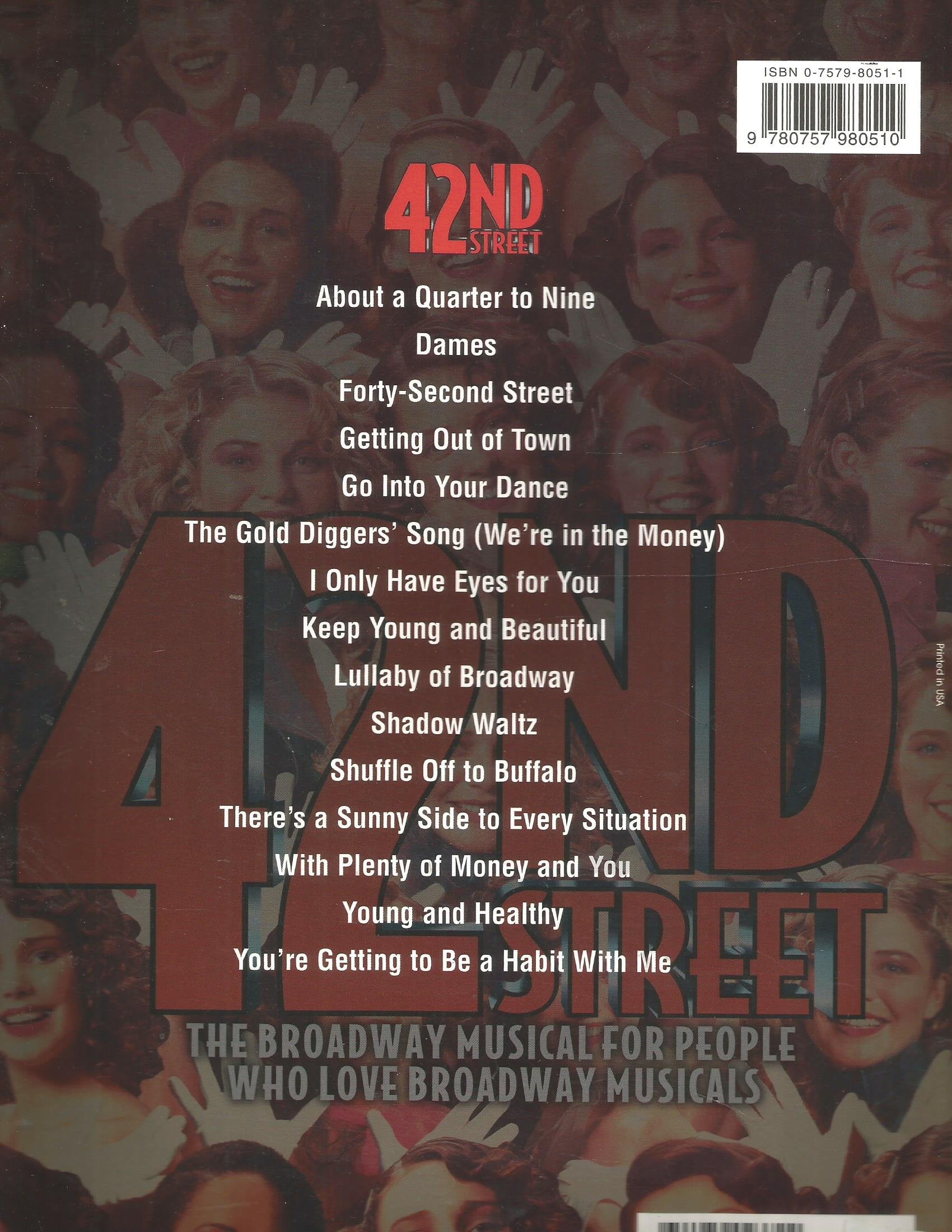 42Nd Street: Vocal Selections