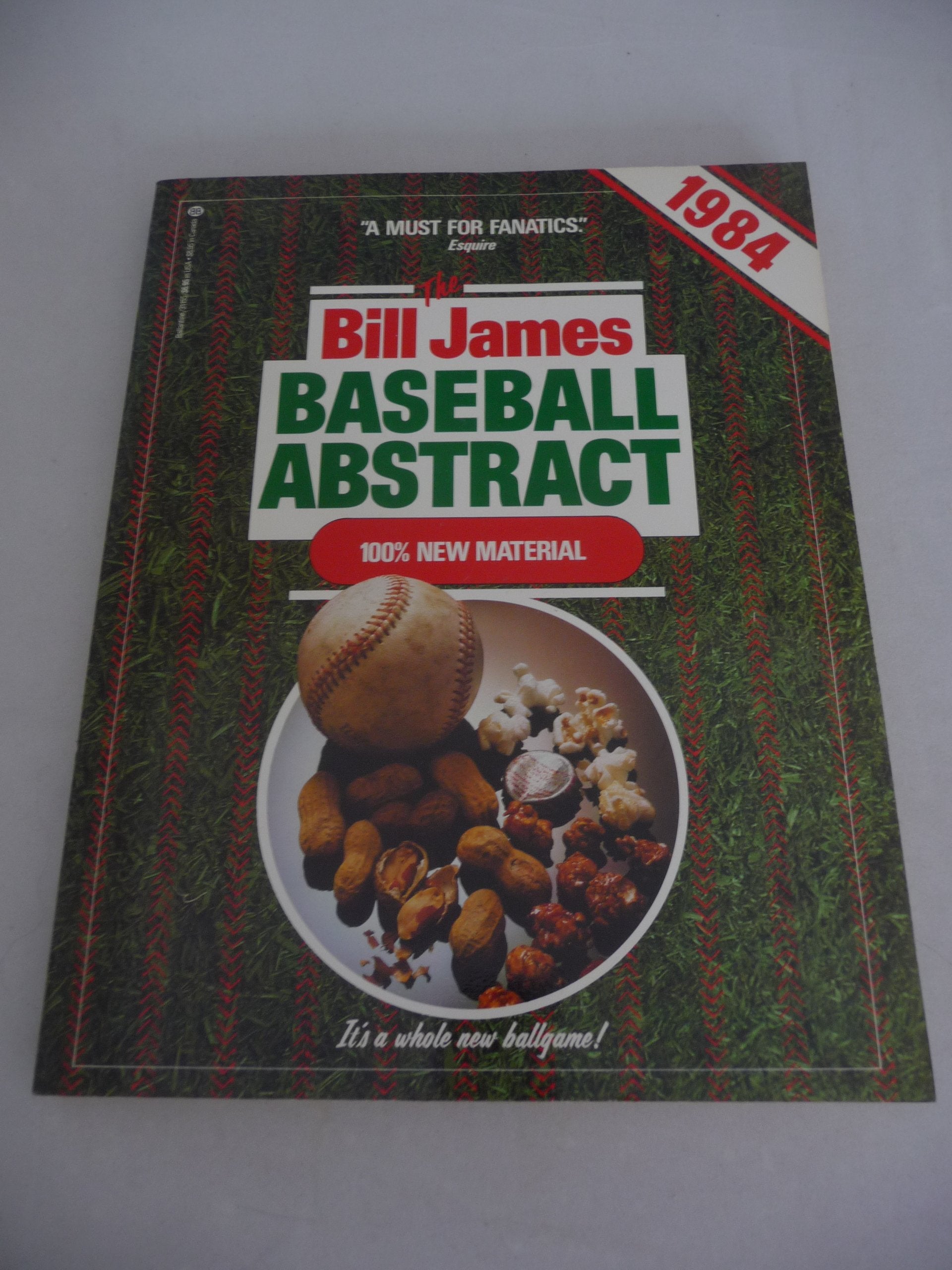 The Bill James Baseball Abstract 1984,Used