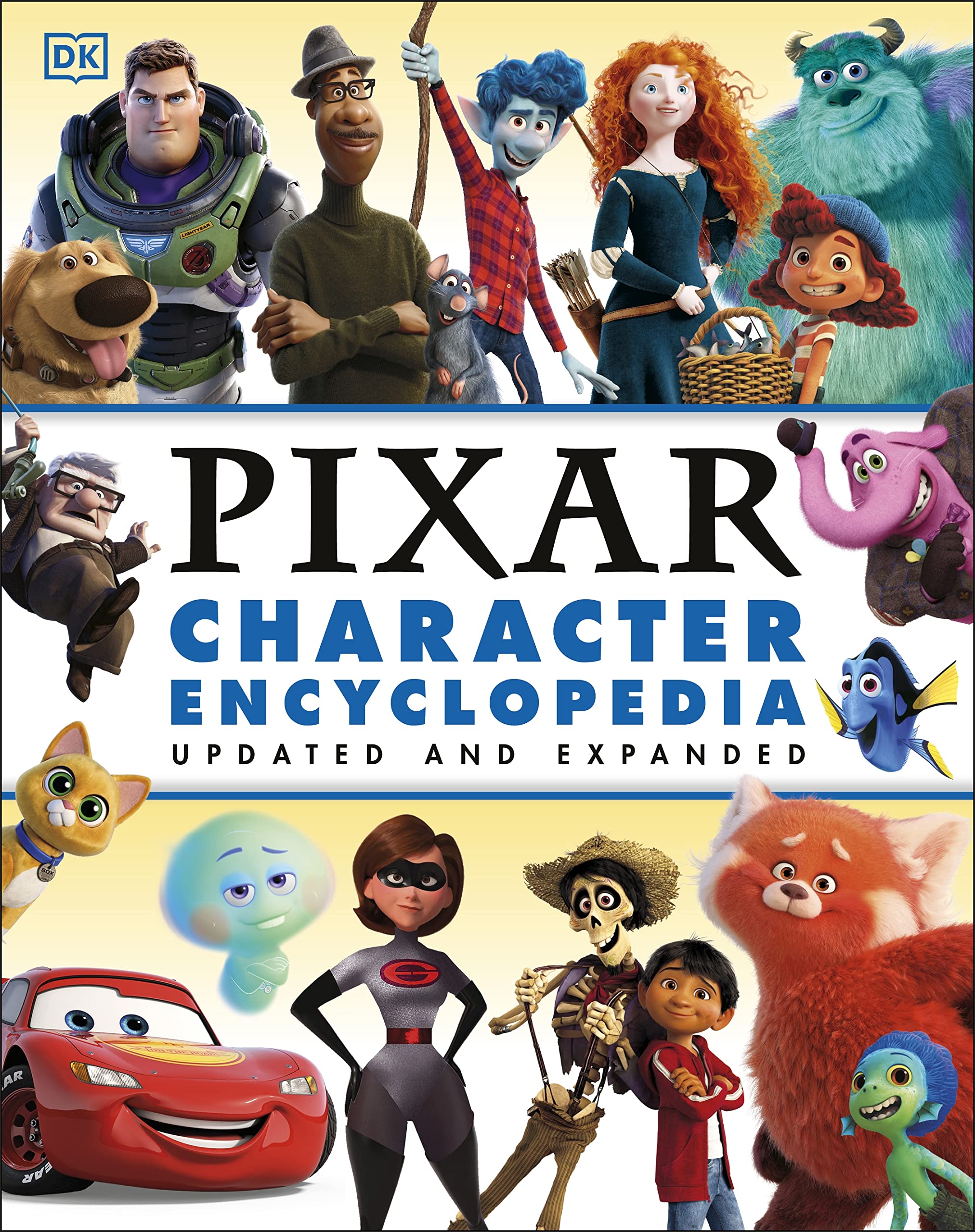 Disney Pixar Character Encyclopedia Updated And Expanded,New