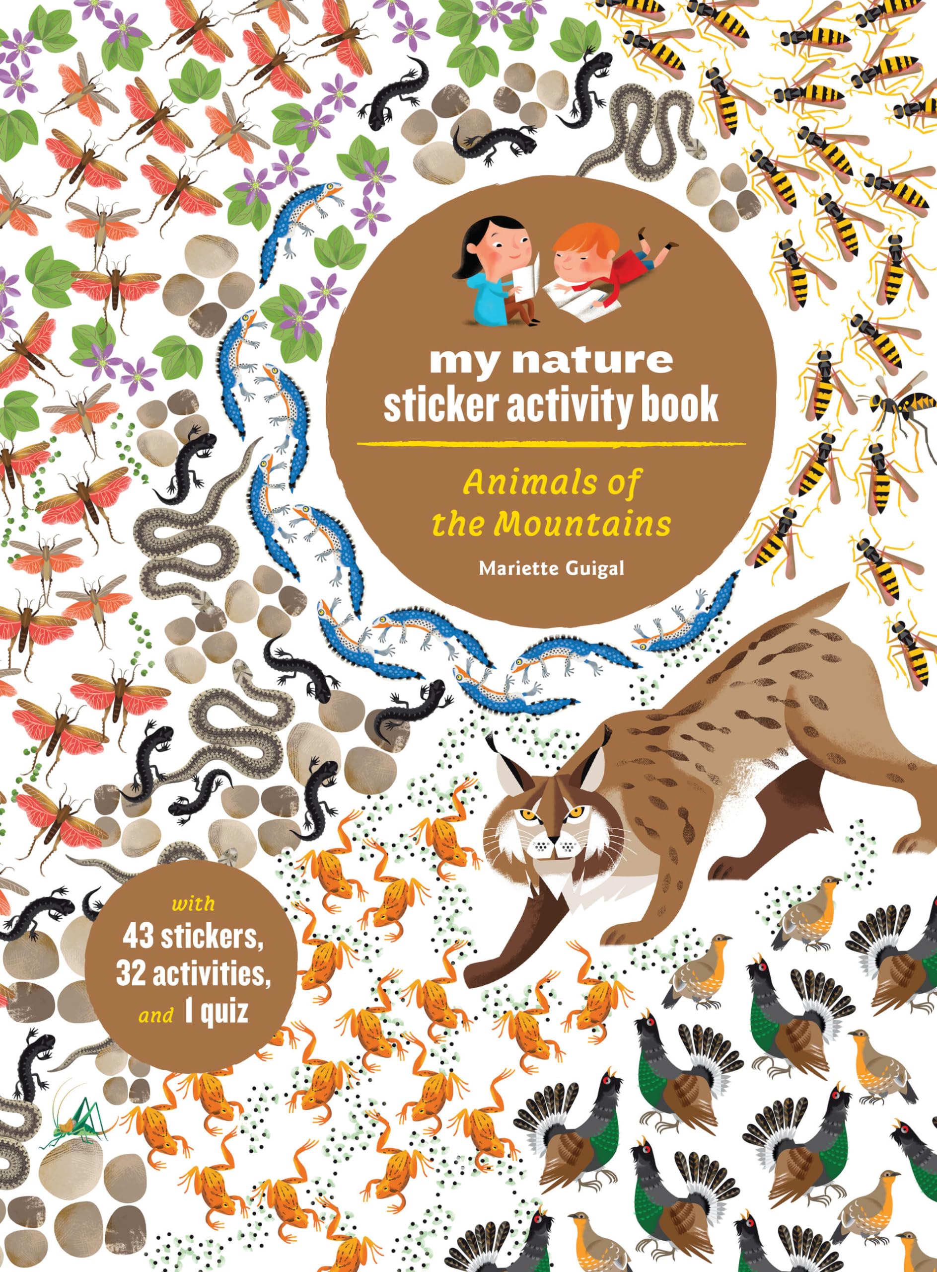 Animals of the Mountains: My Nature Sticker Activity Book,New