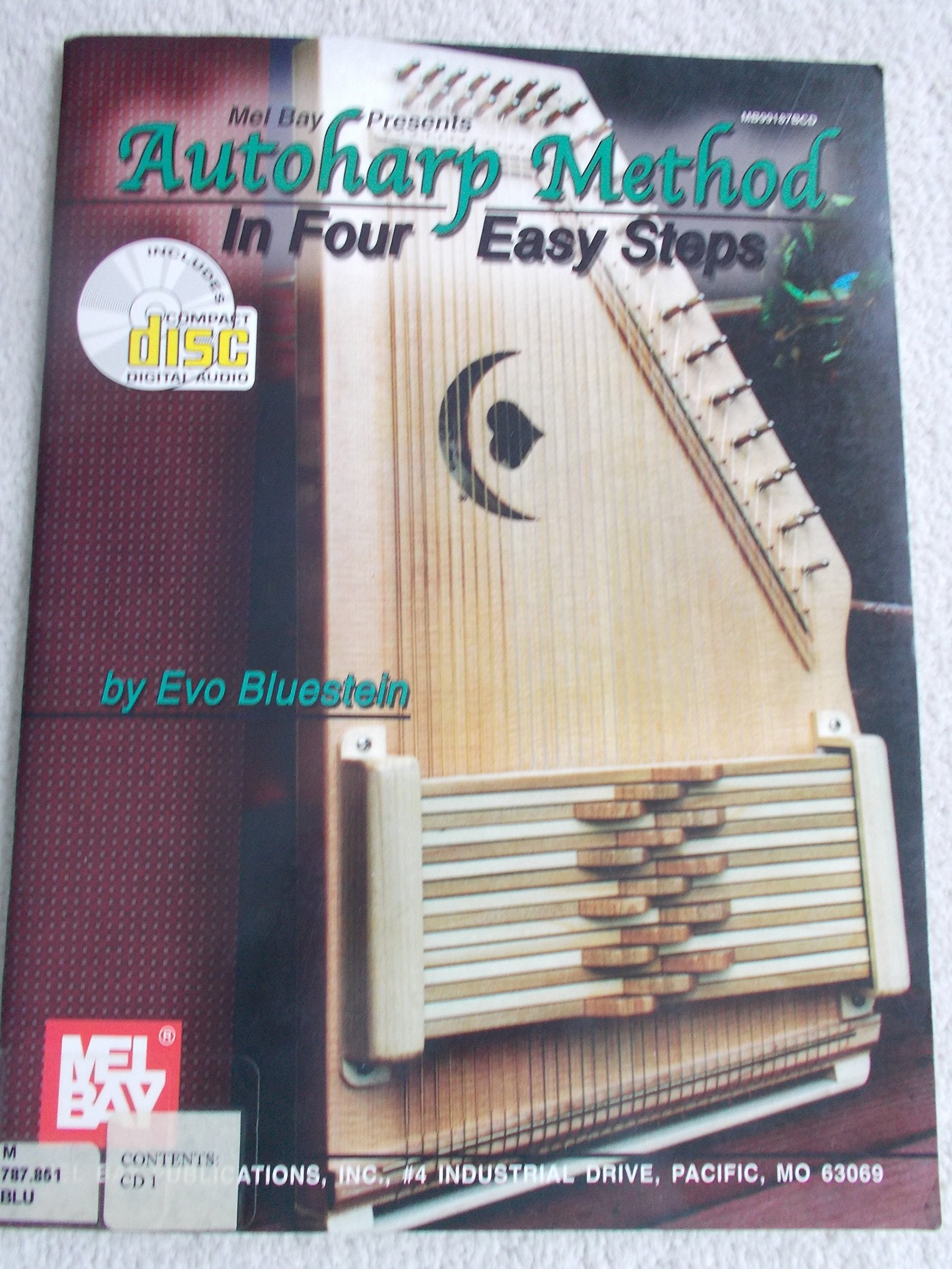 Autoharp Method in Four Easy Steps (book and CD set),Used