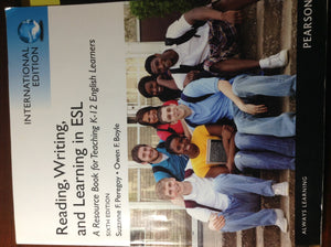 Reading, Writing, And Learning In Esl: A Resource Book, Student Value Edition (6Th Edition),Used