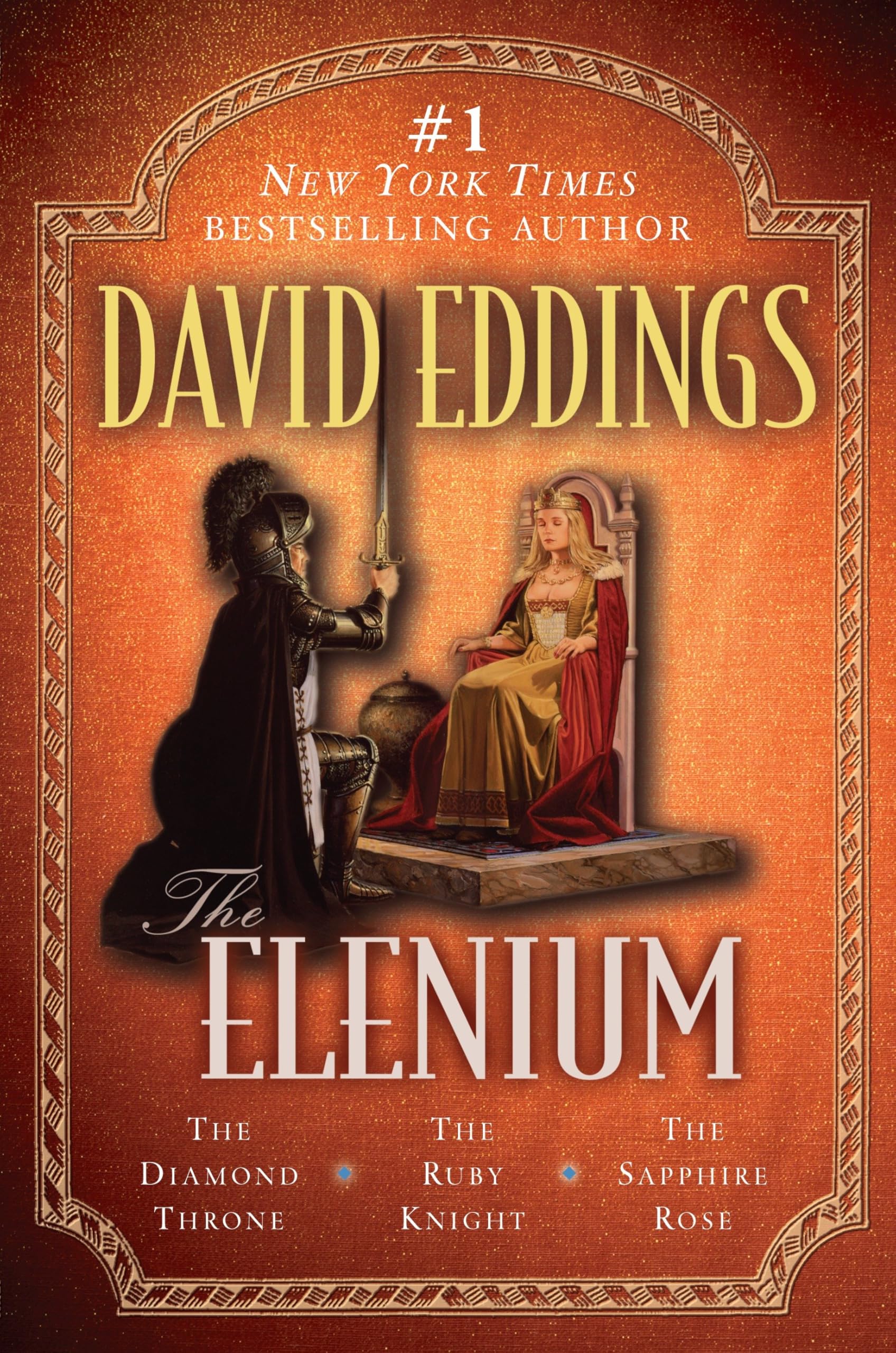 The Elenium: The Diamond Throne The Ruby Knight The Sapphire Rose,Used