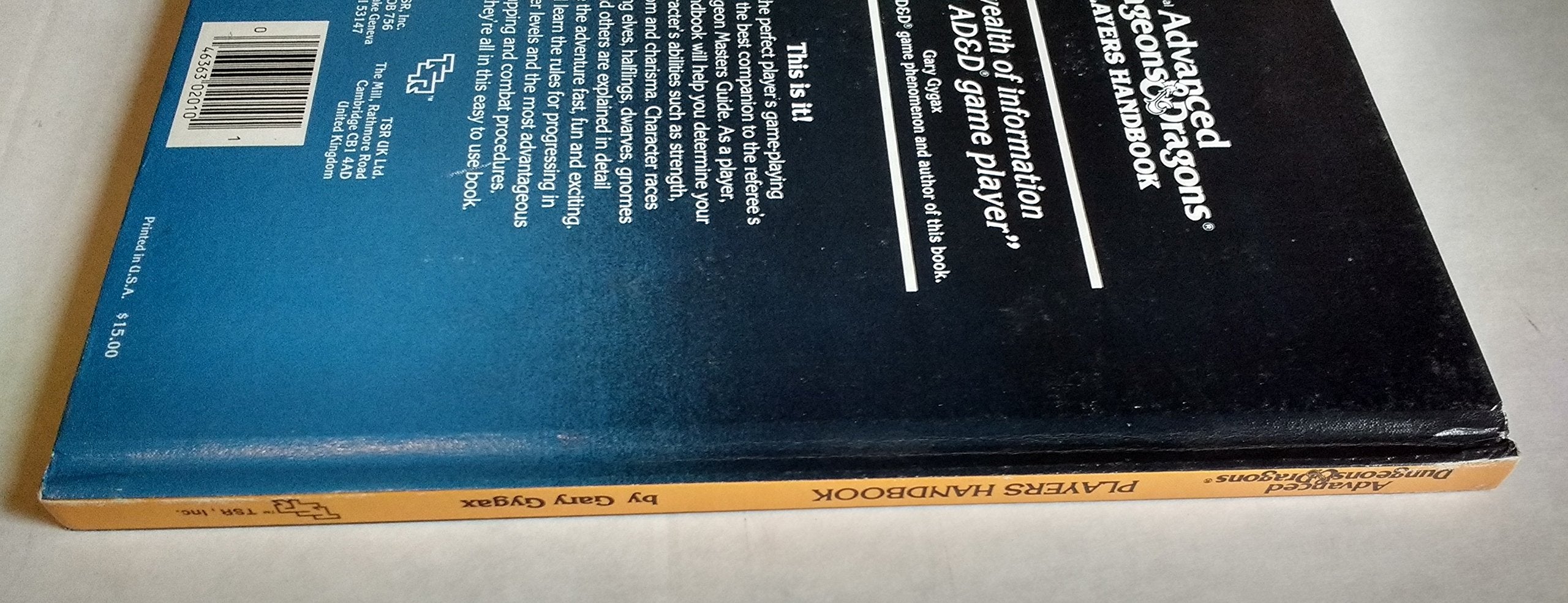 Dungeons And Dragons : Players Handbook,Used