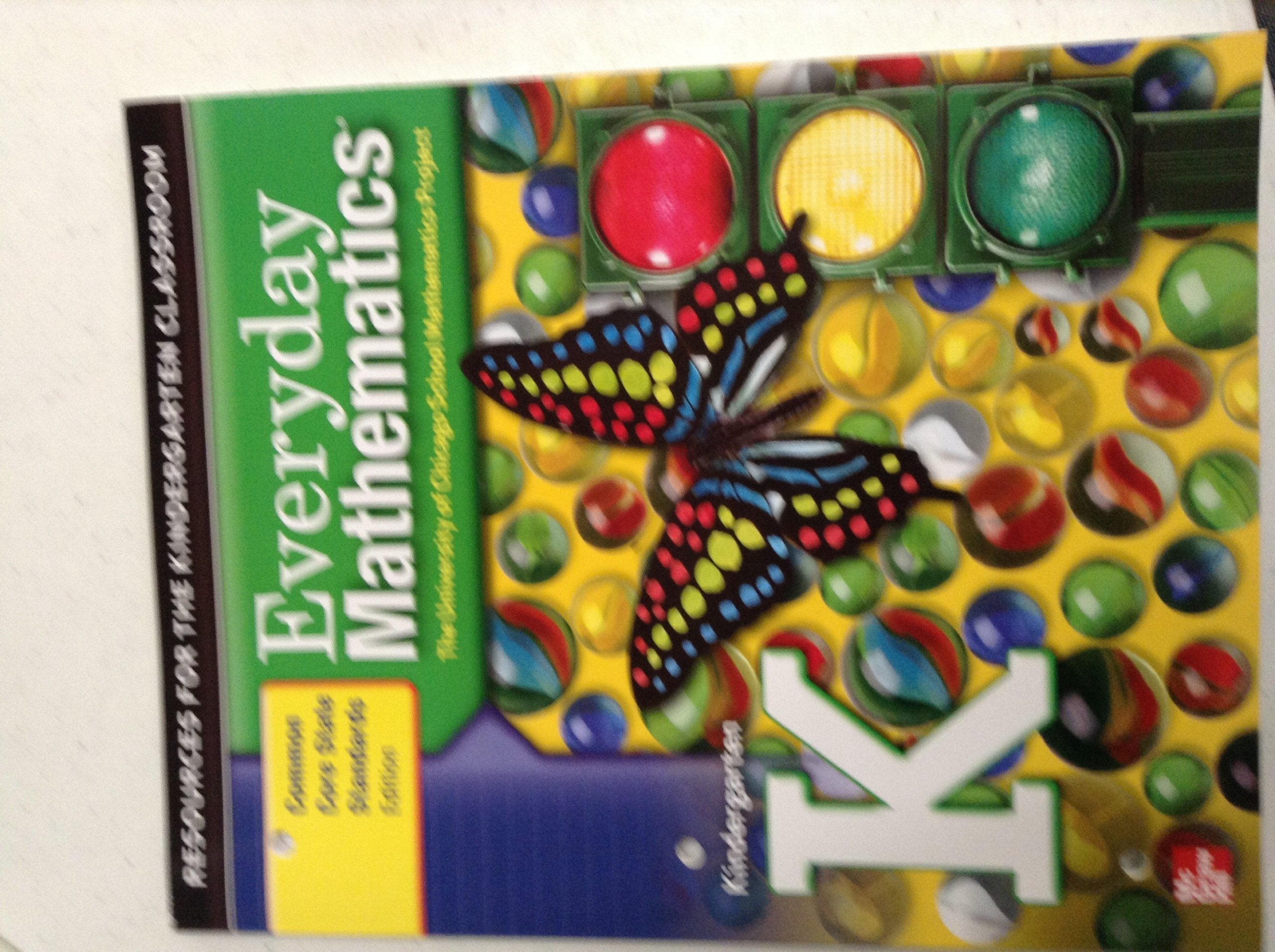 Everyday Mathematics, Grade K, Resources for the Kindergarten Classroom,Used