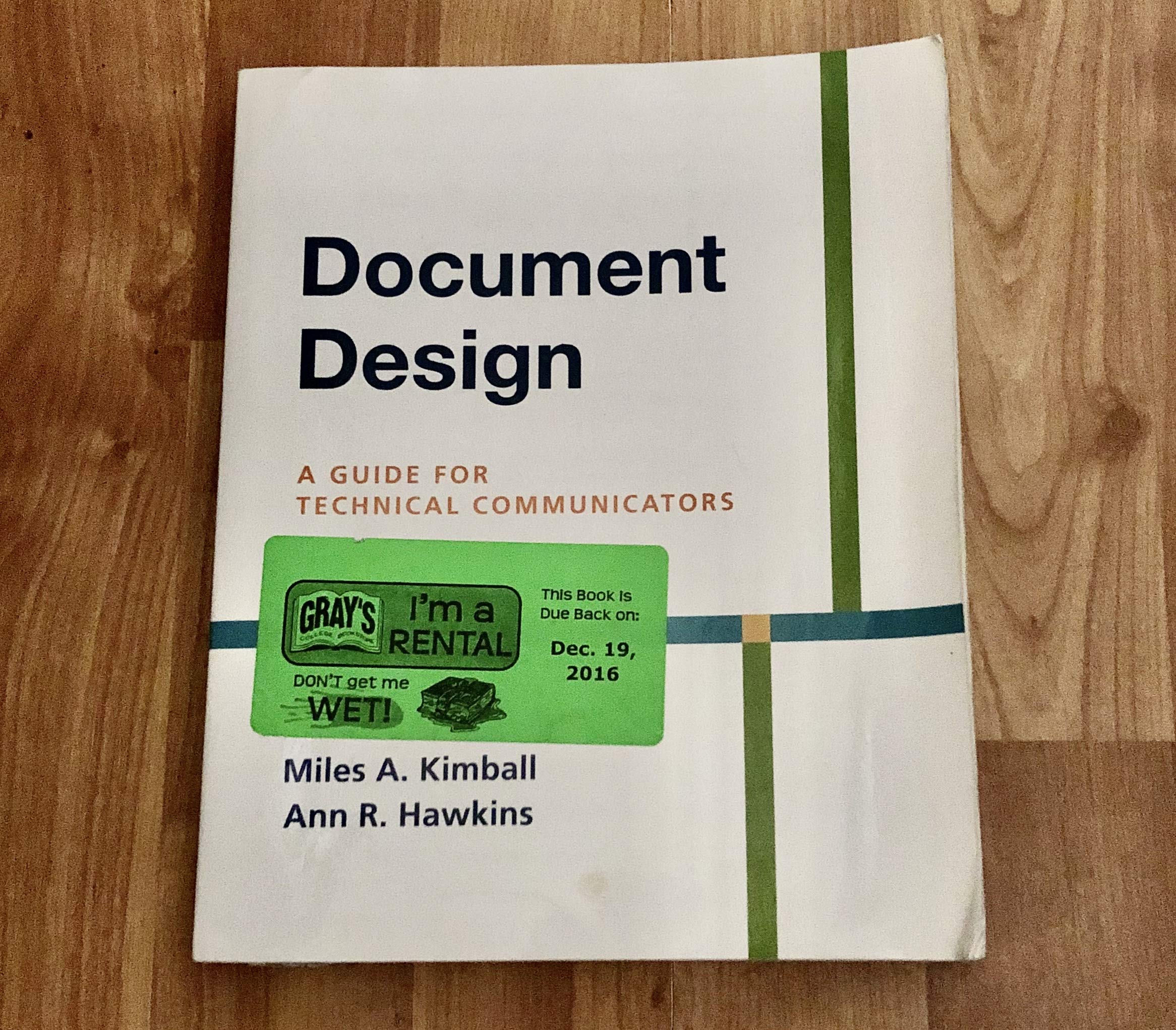 Document Design: A Guide for Technical Communicators,Used