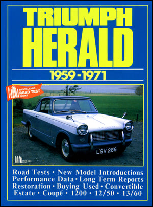 Triumph Herald 195971 (Brooklands Road Tests),Used