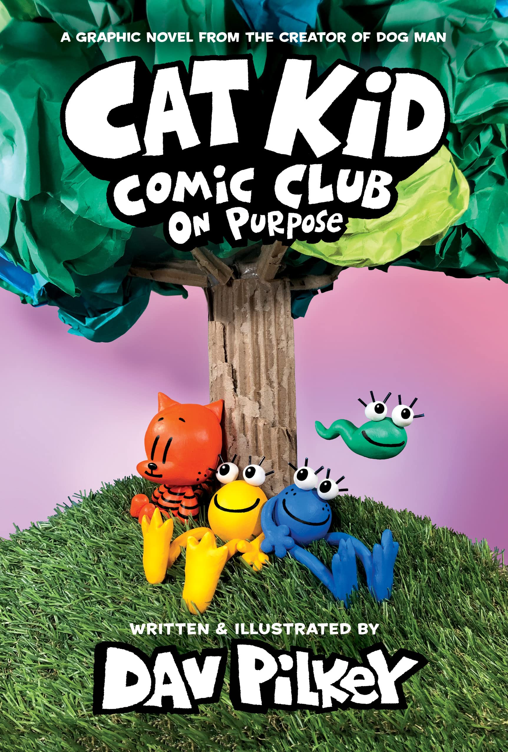 Cat Kid Comic Club: On Purpose: A Graphic Novel (Cat Kid Comic Club #3): From The Creator Of Dog Man,Used