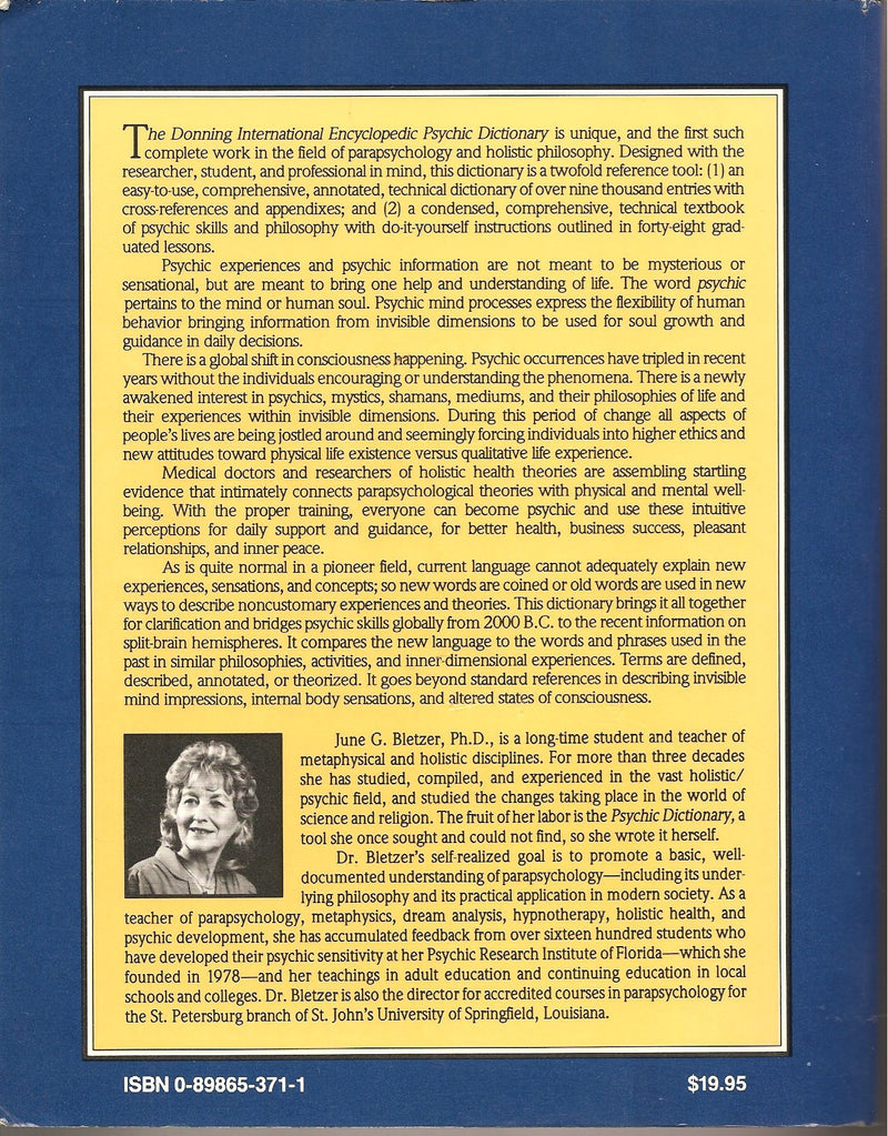 The Donning International Encyclopedic Psychic Dictionary,Used