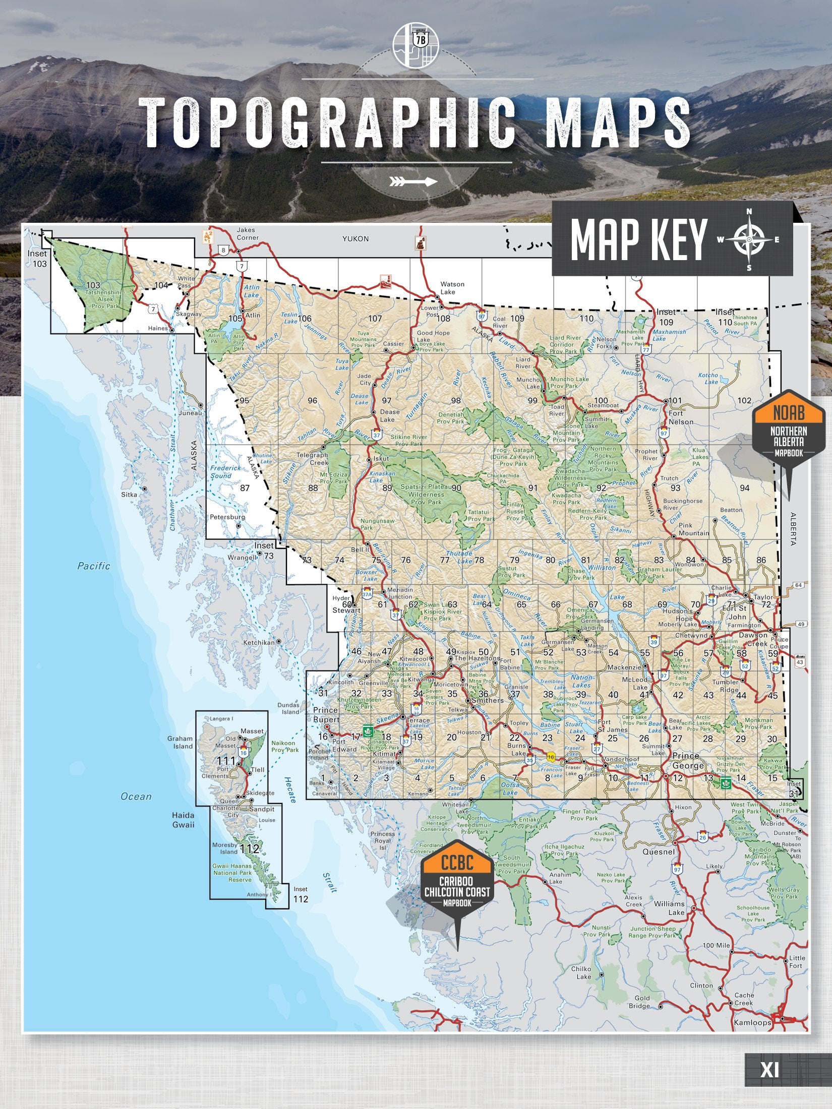 Northern BC (Backroad Mapbooks),Used