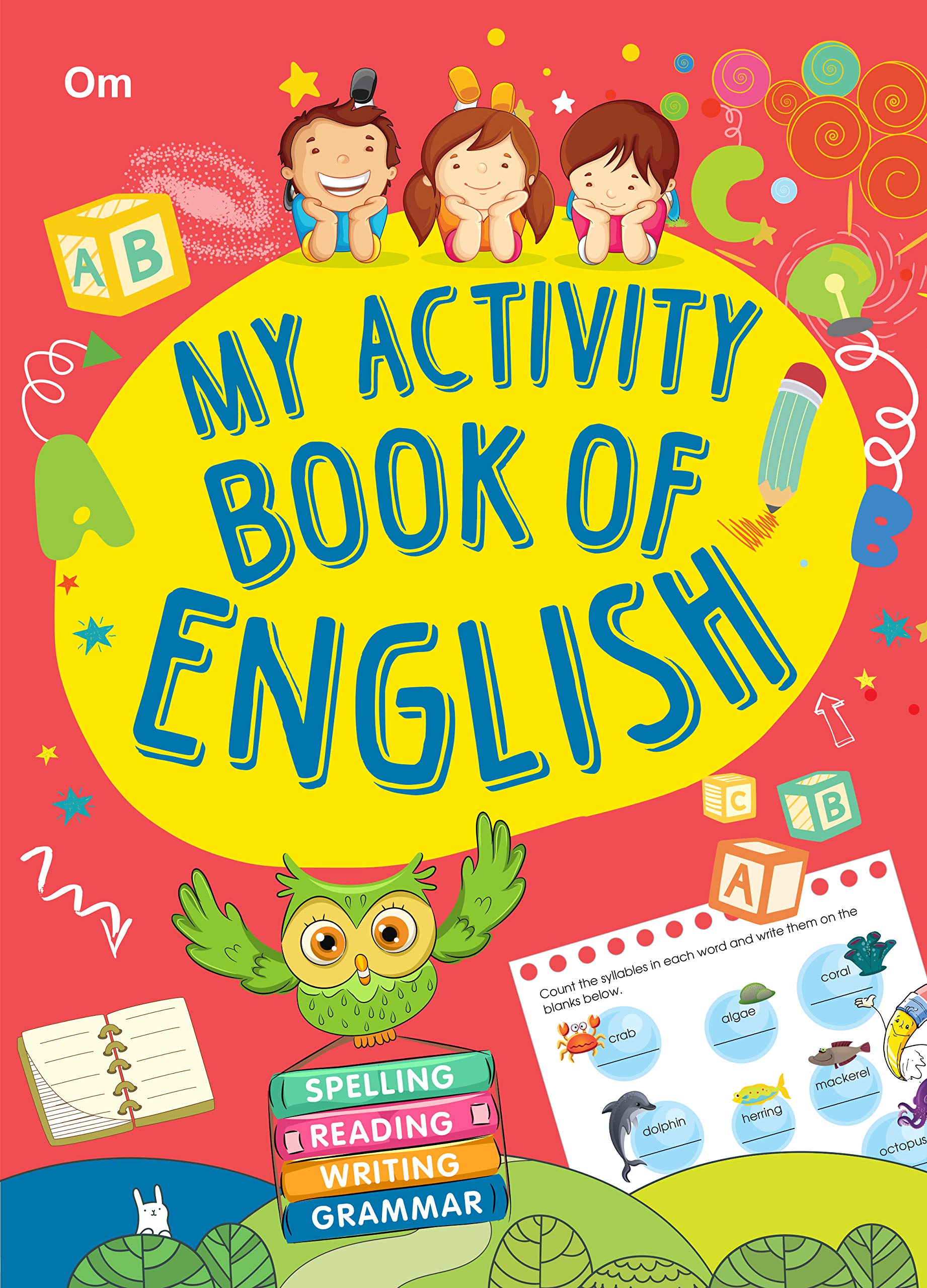 Activity Book: My Activity Book Of English- Spelling, Reading, Writing, Grammer