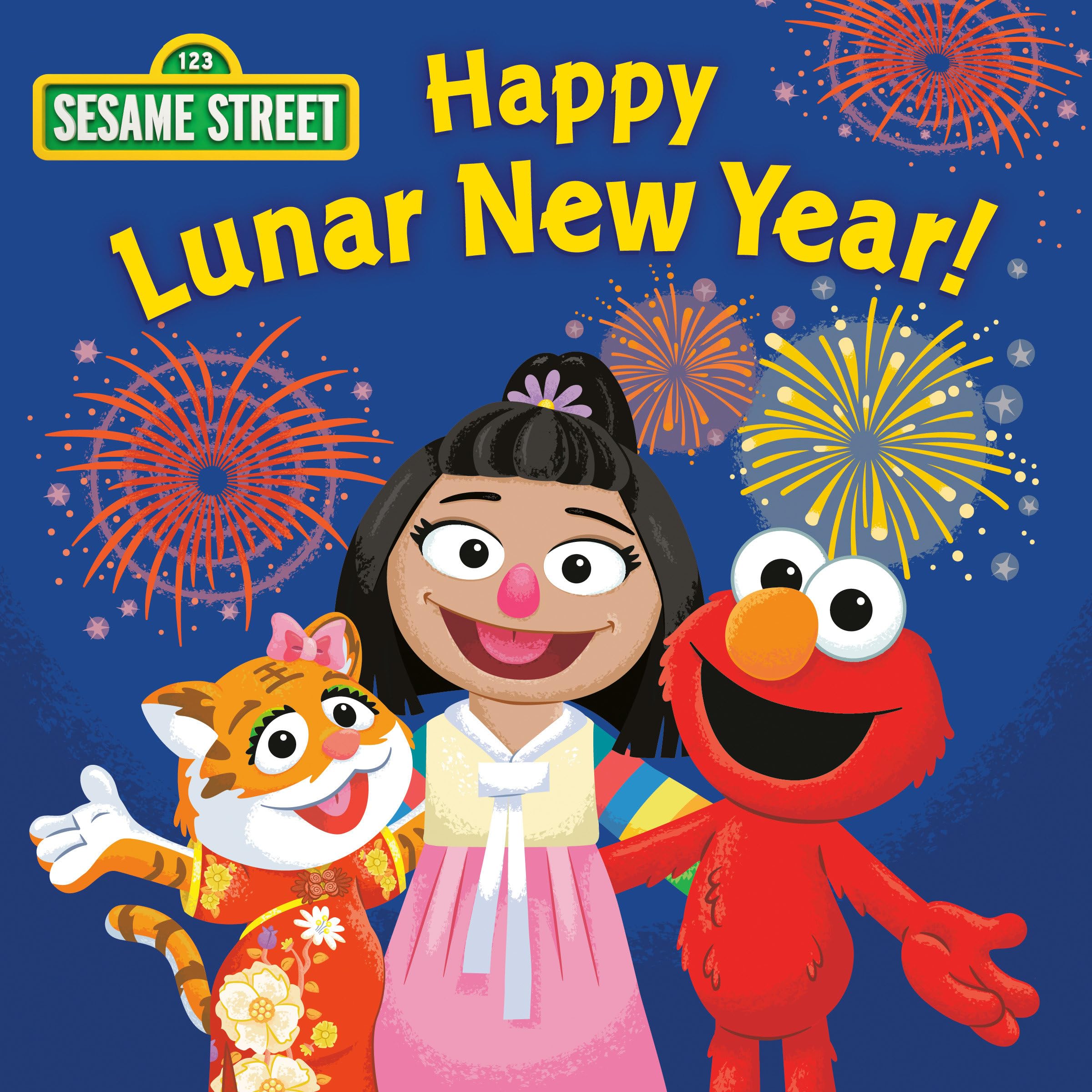 Happy Lunar New Year! (Sesame Street) (Sesame Street Board Books),Used