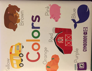 Gymboree Colors: Learn Colors in Five Languages (Gymboree Play & Music) (English, Spanish, French, German and Italian Edition),Used