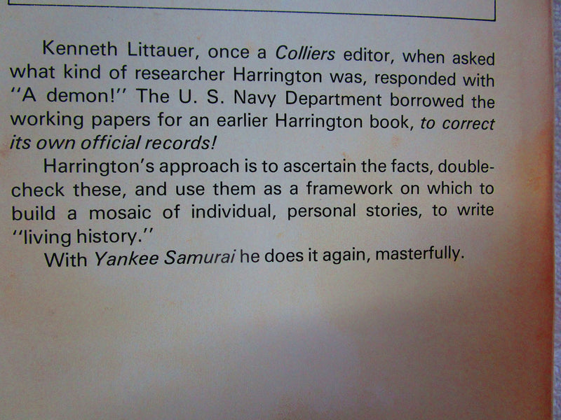 Yankee Samurai: The Secret Role of Nisei in America's Pacific Victory,Used