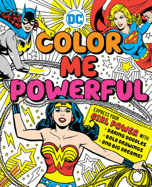 DC Super Heroes: Color Me Powerful! (20),Used