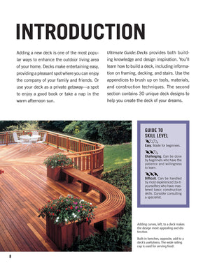 Ultimate Guide: Decks, 5th Edition: 30 Projects to Plan, Design, and Build (Creative Homeowner) Over 700 Photos & Illustrations,,Used
